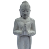 Elegantní socha stojícího Buddhy se zklidňující aurou a jemně propracovanými detaily. Symbol harmonie a duchovního poznání.